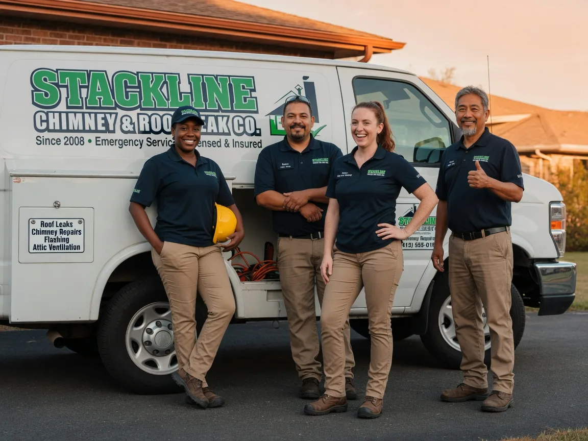 Chimney flashing repair company in Columbiana, OH